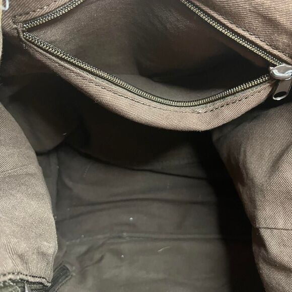 Vintage Cowhide Rucksack Brown Bag - Picture 8 of 8